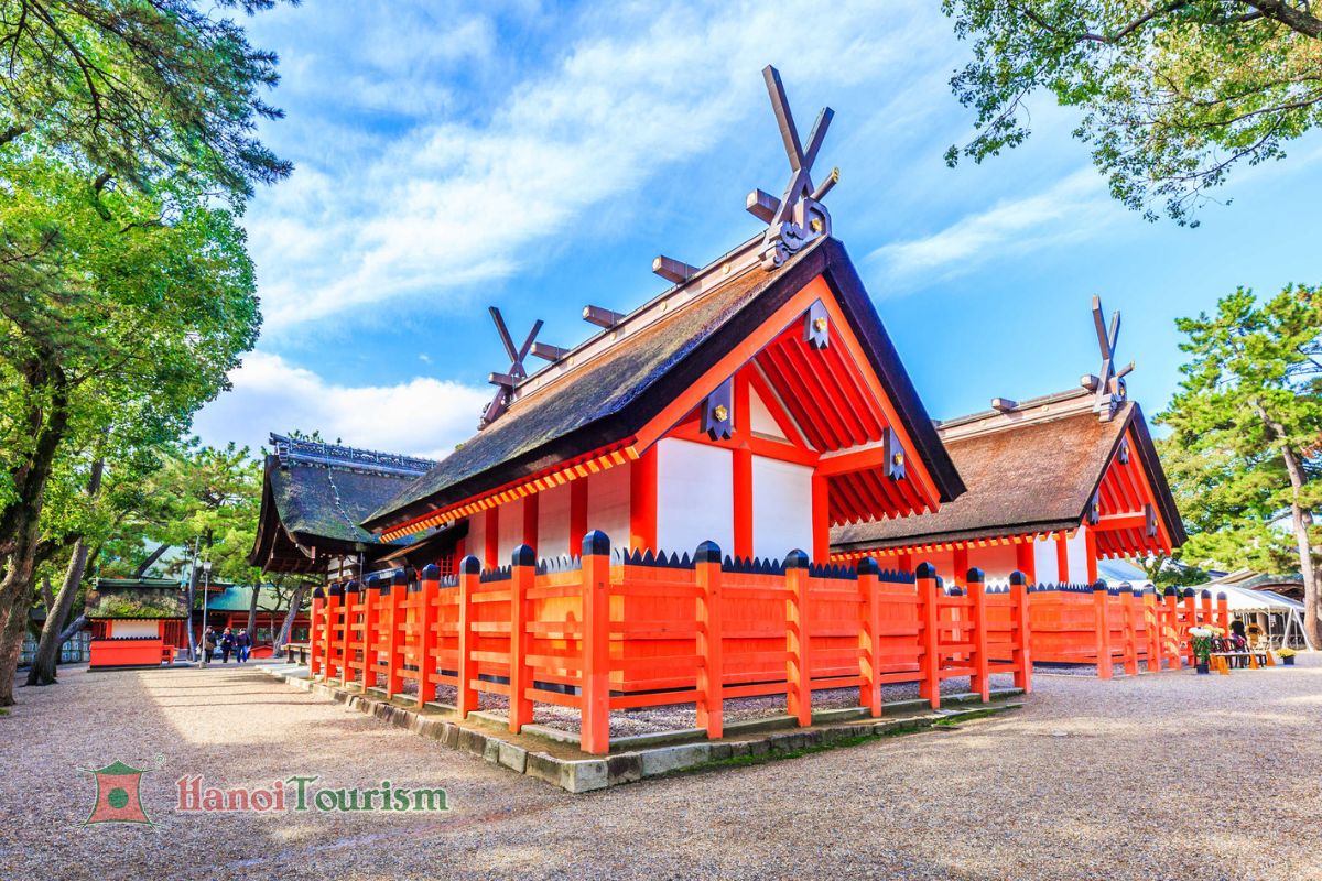 Ngôi đền cổ Sumiyoshi Taisha (Nhật Bản)