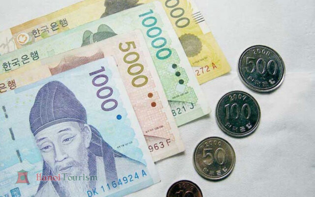 Đổi tiền và thanh toán tại Hàn Quốc