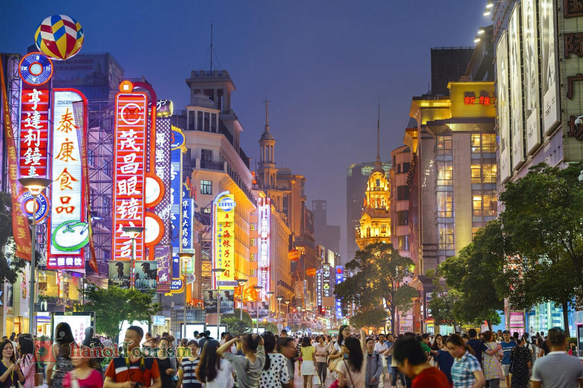 Phố Nam Kinh - Thượng Hải - Trung Quốc 1
