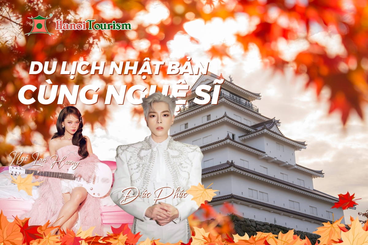 Du lịch Nhật Bản cùng nghệ sĩ V-POP Việt Nam