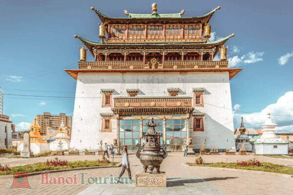 Tu viện Gandantegchinlen - Mông cổ